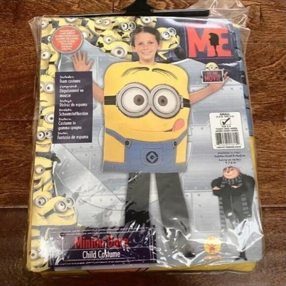 DESPICABLE ME Minion Dave Child Costume Sz S - Picture 1 of 4